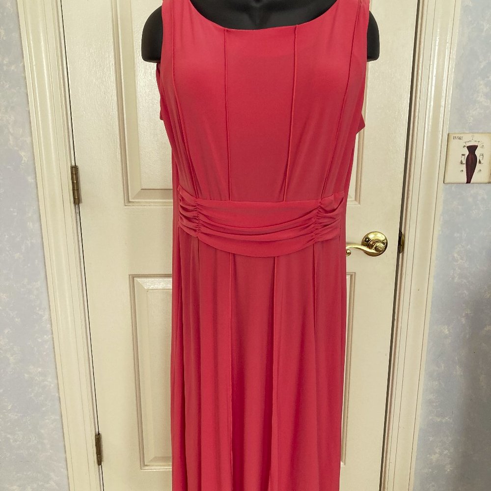 Long Jersey (polyester) dress